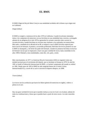 EL BMX