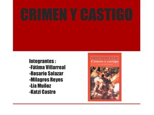 CRIMEN Y CASTIGO 