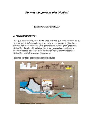 Formas de generar electricidad