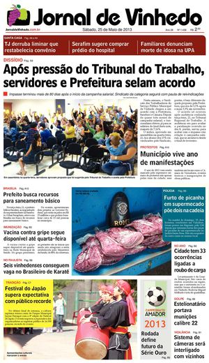 Sábado, 25 de maio de 2013