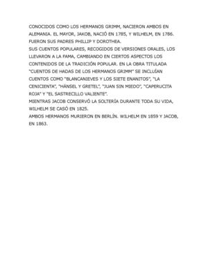 los hermanos grimm