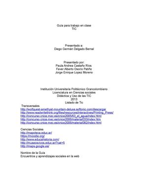 Trabajo TIC Politecnico Grancolombiano