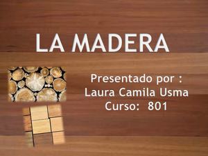 LA MADERA