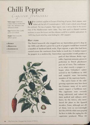 Bill Laws, “Fifty plants that changed the course of history”, Paprika (4pp.) 