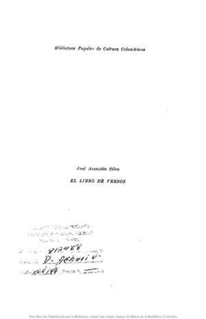 El Libro de los Versos