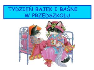 Tydzień bajek i baśni w przedszkolu
