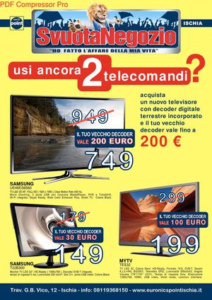 OPERAZIONE SVUOTA NEGOZIO