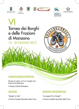 VI  Torneo dei Borghi e delle Frazioni di Manzano