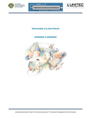 DDU. Guía de Inicio - Aprender Aprender