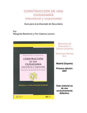 CONSTRUCCIÓN DE UNA CIUDADANIA