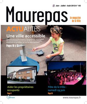 Maurepas Actualités n°143 Juin/juillet/août 2013