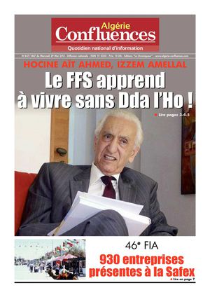 Mercredi 29 Mai 2013 - ALGERIE CONFLUENCES