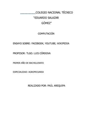 trabajo de computacion
