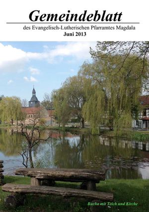 Gemeindeblatt Juni 2013