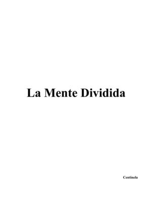Julia Concepción - La mente dividida (2013, Bachillerato)