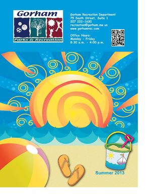 Gorham Rec Summer Catalog 