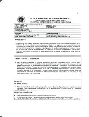 SISTEMAS OPERATIVOS ETITC 2013