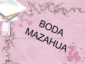 boda mazahua