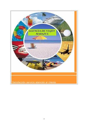 Carta de agradecimiento a la clientela de la Agencia de viajes Marazul