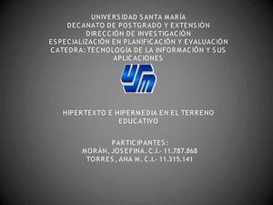 Hipermedia e Hipertexto