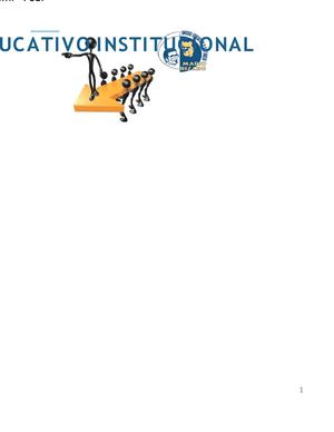 Proyecto Educativo Institucional Mario Rizzini