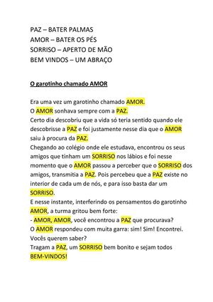 O Menino Chamado Amor