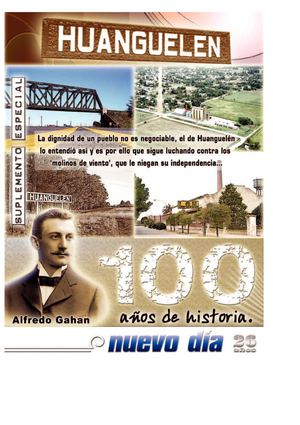 Huanguelén, 100 años de historia
