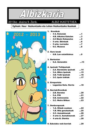 ALBIZKARIA 2012-2013