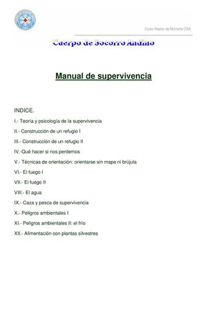 supervivencia