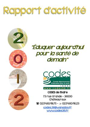 Bilan d'activité 2012