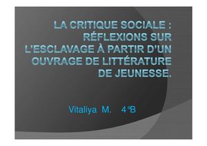 La vie de Frederick Douglass, esclave américain