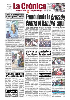 La Crónica 31 de mayo 2013