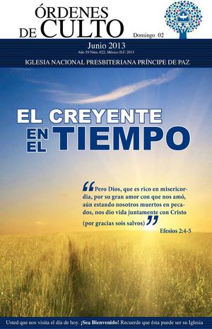 Boletín de Órdenes de Culto 020613