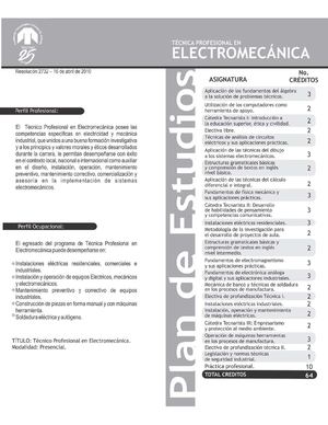 tecnica electromecanica