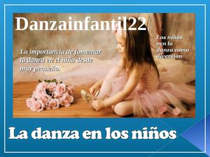 La danza en los niños