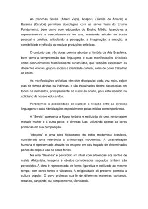 Justificativas e Projetos