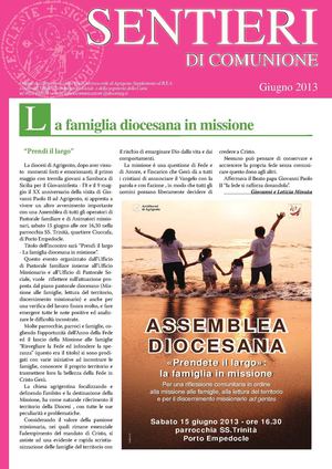 Sentieri di Comunione Giugno 2013