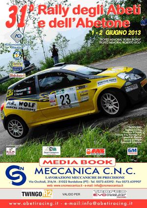 MEDIA BOOK RALLY DEGLI ABETI