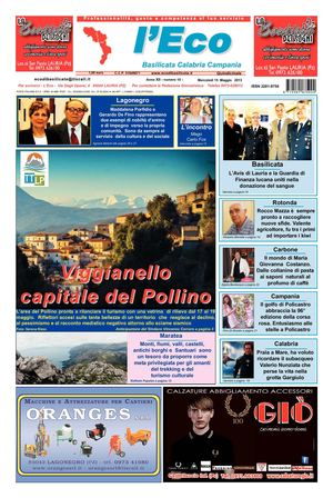 l’Eco anno XII n.10 – 15/05/2013