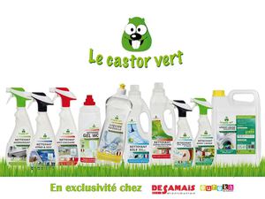 Le Castor Vert - planche de gamme