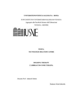 L'ABBRACCIO COME TERAPIA