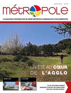 Feuilletez le journal de Nîmes Métropole n°37