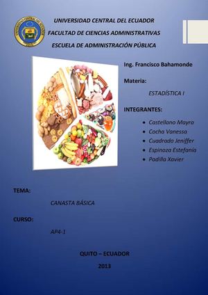 CANASTA BÁSICA FAMILIAR AP4-1