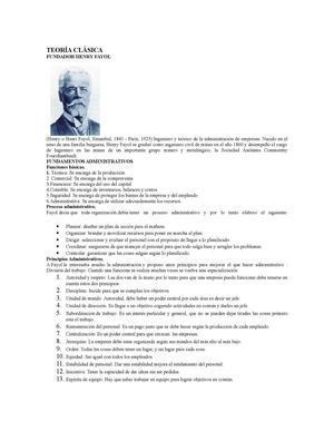 Representantes de las Teorías Administrativas