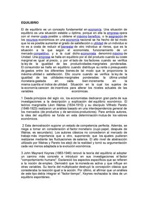 PUNTO DE EQUILIBRIO