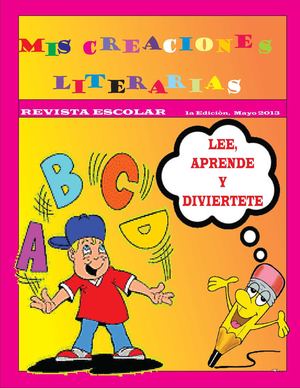 Revista mis creaciones literarias