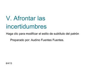 Capitulos V y VI de los 7 Saberes de Edgar Morin