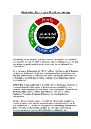 Marketing Mix