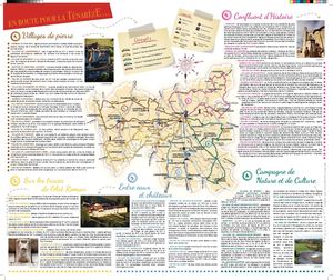 Carte d'accueil de la Ténarèze