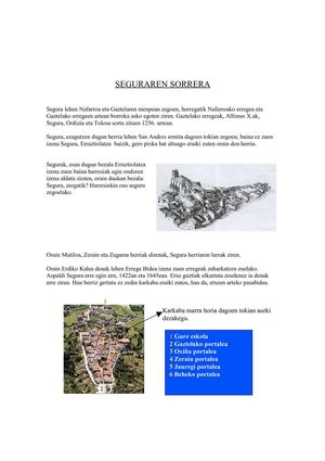 Seguraren sorrera (Irati, Garazi eta Alejandro)